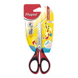 Tijera Maped 13cm Essential Soft Punta Redondeada