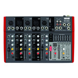 Consola Mixer Novik Nvk802fx 8 Canales Efectos Usb Bluetooth