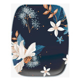 Mouse Pad Retangular Com Apoio Flores Personalizado Geek