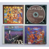 3 Cds Musica De Santana, Putumayo Y Glen Frey 3pack