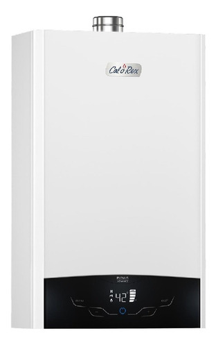 Calentador De Agua Calorex Inst Plenus Advance 14 10l/min Color Blanco Tipo De Gas Glp