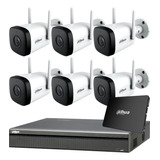 Kit Ip Seguridad Dahua 8 + 6 Camara Wifi Audio + 1 Tb