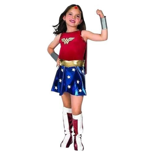 Disfraz Super Girl Niña O Disfraz Wonder Woman Niña