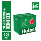 Cerveja Heineken Garrafa 600ml Com 12 Unidades