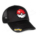 Gorra Pókemon - Pokeball - Pixel Art 3d Retro