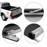 Lona Flash Cover Roller Para Hilux Cabina Simple 2005 A 2015