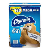 Papel Higiénico Charmin Ultra Soft Para Baño (30 Mega Rollo
