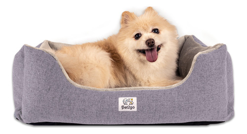 Cama Perro Mascota Pet2go® 100% Lavable - Deluxe Chica 60x42