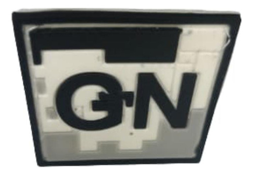 Insignia De Pvc Boton De G.n Pixceleado