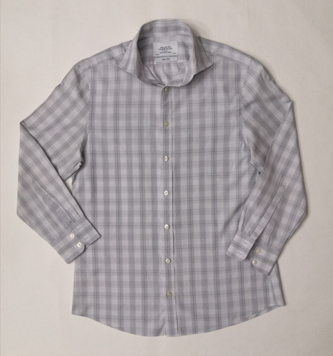 Camisa Charles Tyrwhitt De Hombre, 15 1/2, En Color Gris, 