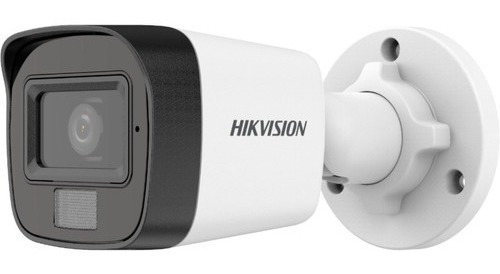 Cámara Hikvision Bullet C/ Dual Light Y Audio 2mp Exterior