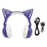 Auriculares Bluetooth Estéreo Cat Ear, Bonitos Y De Alta Sen