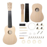 Kit De Ukelele Soprano (22 Pulgadas) Construye Tu Propio Ki.