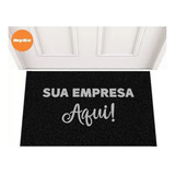 Tapete Capacho 120x80 Personalizado Resistente Cor Preto Desenho Do Tecido Sem Personalização