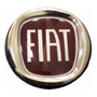 Emblema Parrilla Fiat Uno Fire Cromada  Fiat Idea Azul 74 Mm Fiat 500