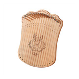 Llave De Afinación Musical Lyre Harp Wood De 17 Cuerdas