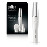 New Depiladora Facial Braun Facespa Pro 910  2 En 1