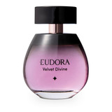 Eudora Velvet Divine Desodorante Colônia Nova Embalagem