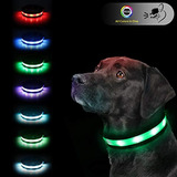 Collar Led Para Perros De Seguridad - Collar Para Mascotas C