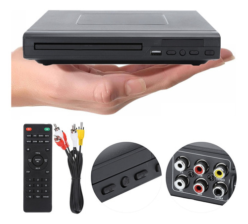 Reproductor De Dvd, Usb, Control Remoto