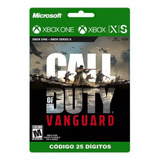 Call Of Duty Vanguard - Standard Xbox X/s E One - 25 Dígitos
