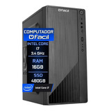 Computador Fácil Intel Core I7 3.4ghz 16gb Ssd 480gb 