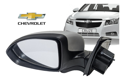 Retrovisor Izquierdo Para Chevrolet Cruze Foto 2