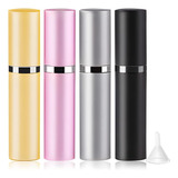 4pcs Mini Atomizador Para Perfume, Capsula Viaje 5ml