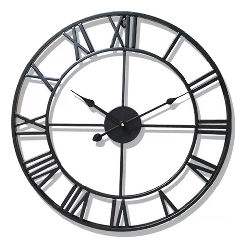 Reloj De Pared Grande Moderno 3d, Números Romanos,