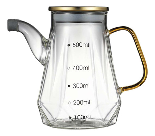 Botella De Aceite Grande Vidrio De Borosilicato Alto A