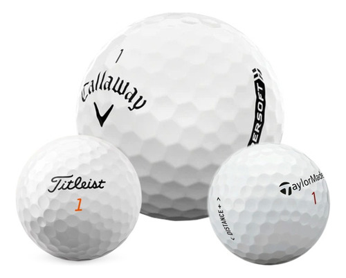  Pelotas De Golf Usadas Callaway, Taylormade, Titleist