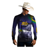 Camisa Agro Brk Agro É Mato Grosso Fazenda Roça Com Uv50 +