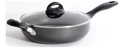 Sartén Wok Con Tapa 27cm Antiadherente Capacidad 3.3l Oster