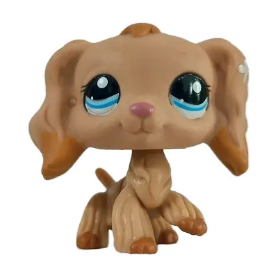 Boneco De Brinquedo Infantil Mini Pet Shop Yellow Lps Spanie