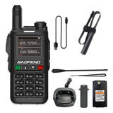 Gps Walkie Talkie Largo Alcance 10w Am/fm Uhf/vhf Lcd Type C