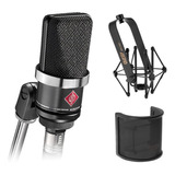 Neumann Tlm-102 Gran Diafragm Studio Condenser Micrófono (ne