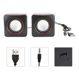 Altavoz De Ordenador Mini Usb Estéreo Con Conector De 3,5 Mm