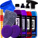 Shampoo V-floc Cera Blend Pretinho Shiny Plástico Restaurax