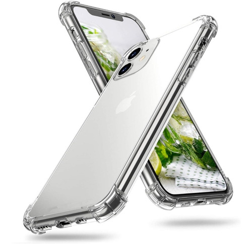 Carcasa Silicona Transparente Para iPhone 11