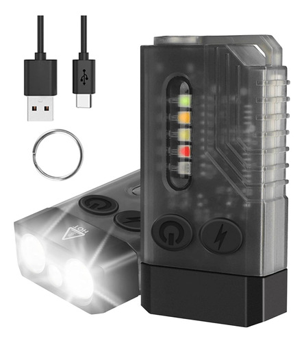 Mini Linterna Led Recargable 1000 Lm Multifuncional 2 Piezas