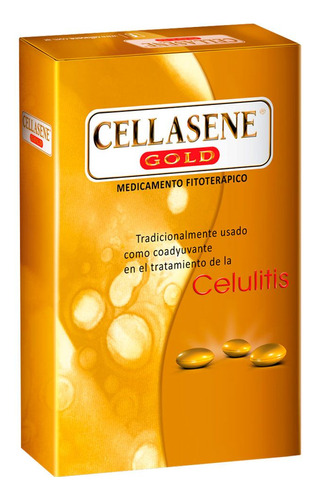 Cellasene Gold 30 Caps Tratamiento Anti Celulitis Original