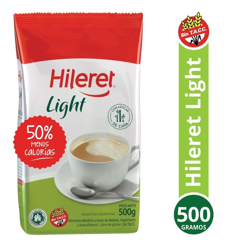 Azúcar Hileret Light 500 Grs