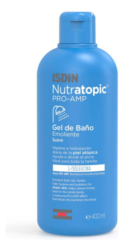 Gel De Baño Emoliente Suave Nutratopic Pro Amp 400ml Isdin