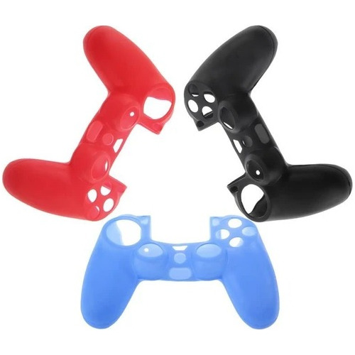 Funda De Silicona Joystick Ps4 Combo X2 Antideslizante