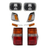 Combo Faros Tras Delant. Giro Toyota Hilux 93 Al 2001 4 X 4