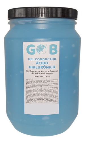 Gel Conductor Ácido Hialurónico - Gob - 1.85 Litros