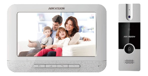 Portero Visor Inalámbrico Hikvision Lcd 7'' Hd Ds-kis202t