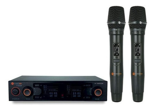 Microfones Sem Fios Kadosh K-502m Cardióide