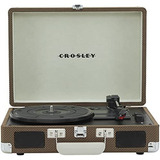 Tocadiscos Crosley Cr8005f-tw Cruiser Plus Vintage 3 Vel -c