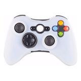 Funda Silicon Compatible Con Control Xbox 360 Blanca